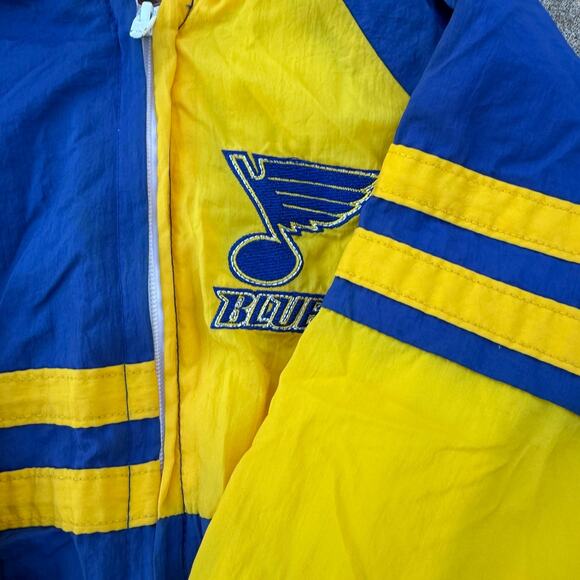 Vintage St. Louis Blues Toddler Windbreaker Jacket 24 Months - Picture 5 of 5